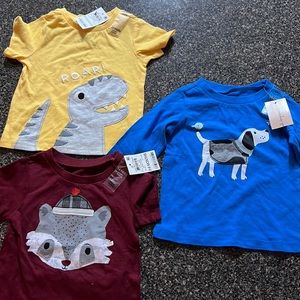 Animal Baby Tee Shirt Bundle